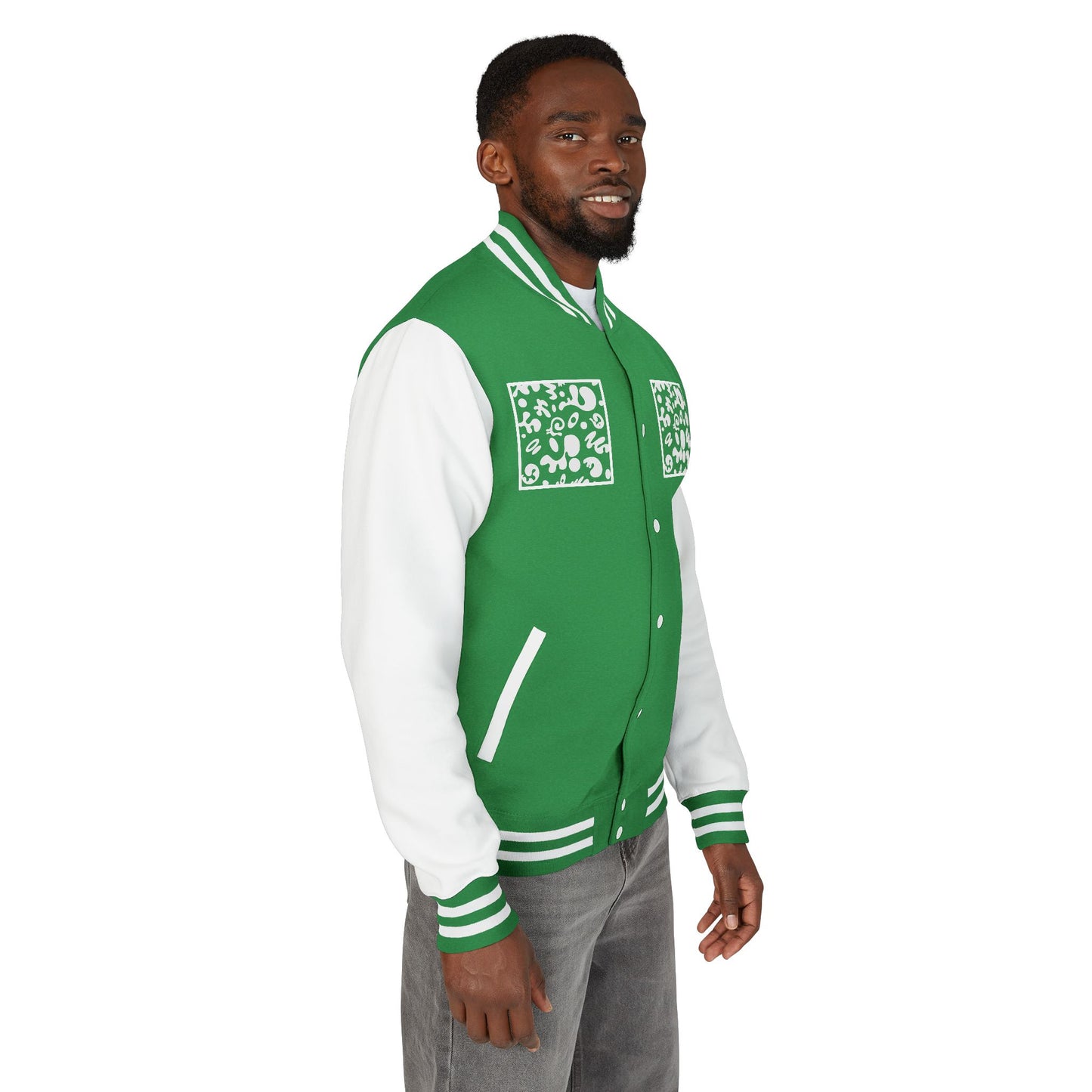 Pure Imagination Unisex Heavyweight Letterman Jacket