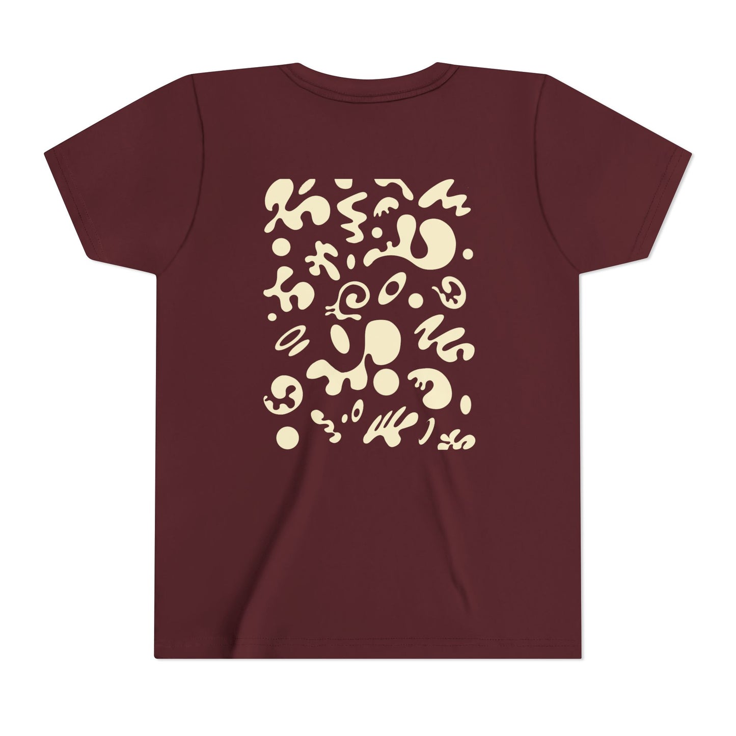 Bright Future Youth Jersey Short Sleeve Tee - Blank Page White