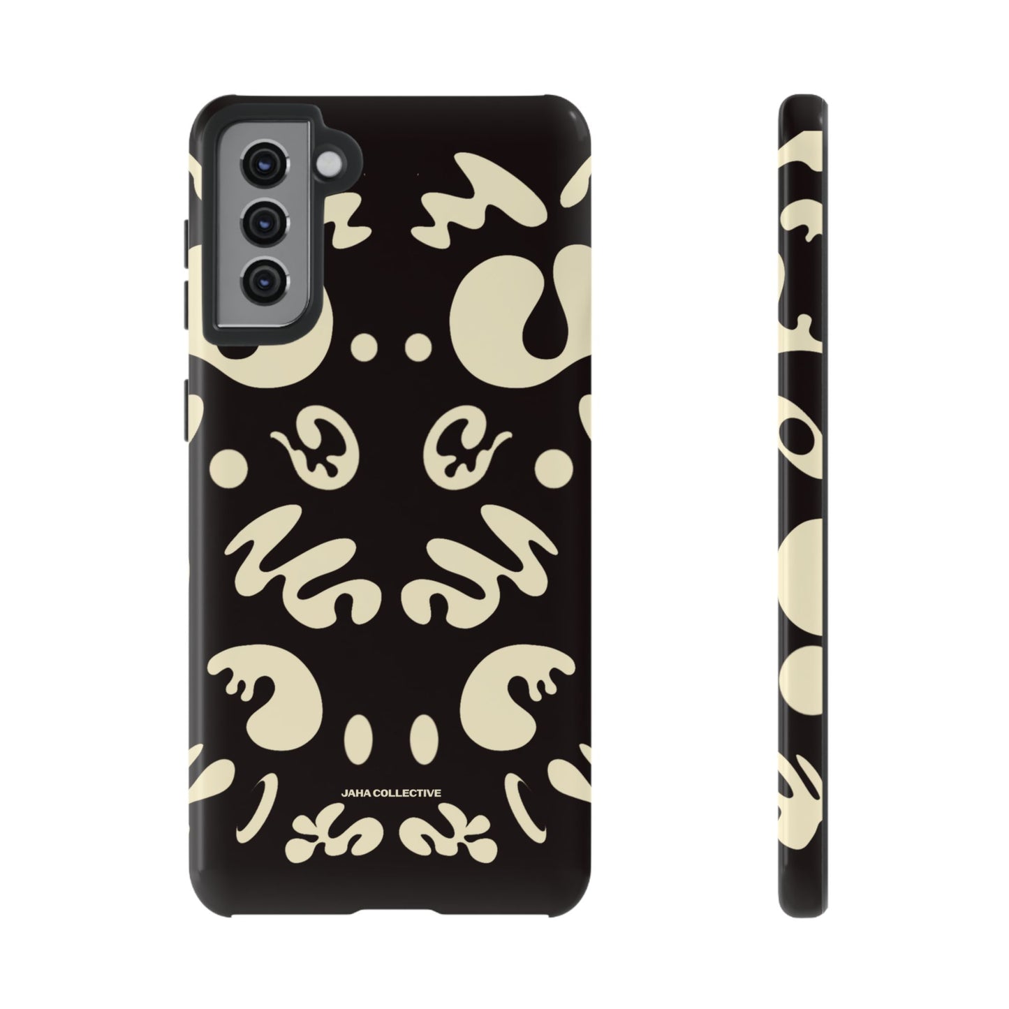 Mirror Work Tough Case (Samsung) - Smoke Signal Black