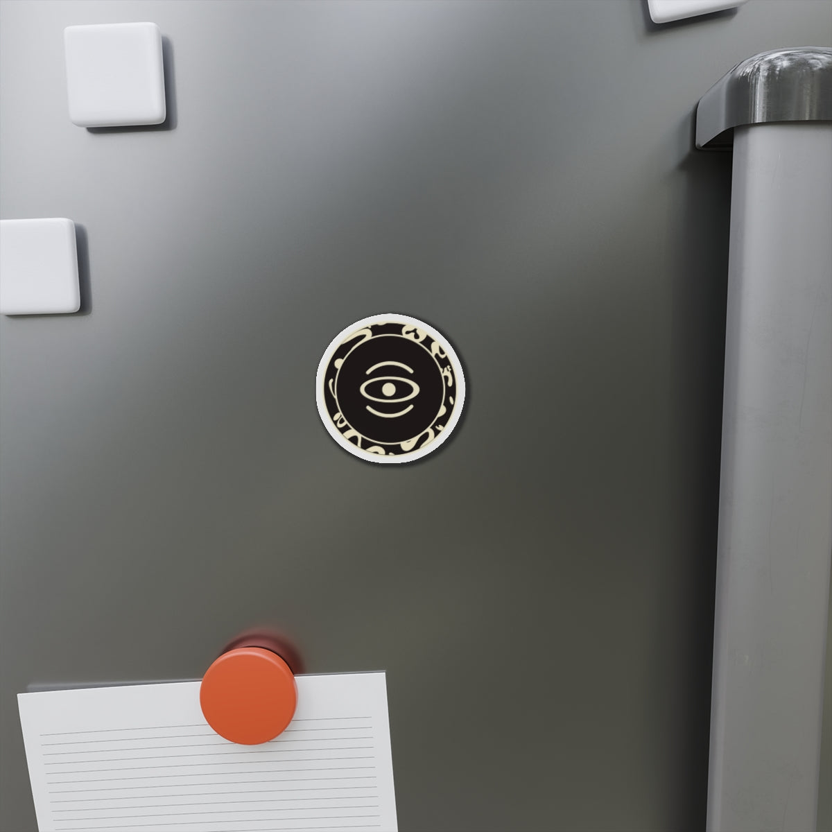 Adorn'd Logo Die Cut Magnet - Smoke Signal