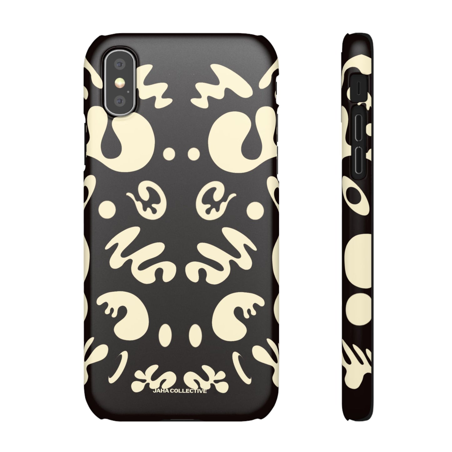 Mirror Work Snap Case - Smoke Signal Black