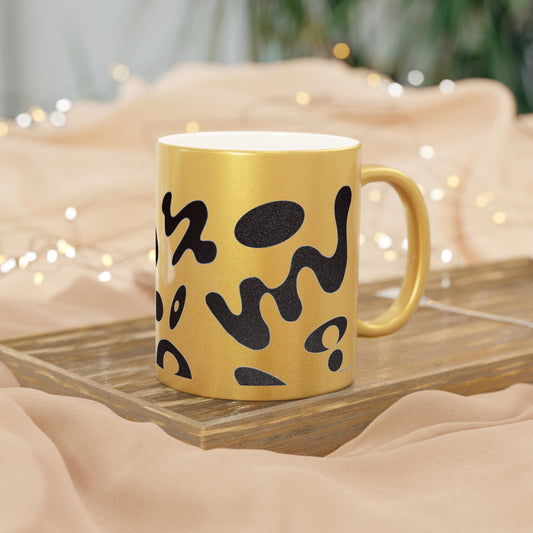 Nourish'd Metallic Mug (Silver\Gold)