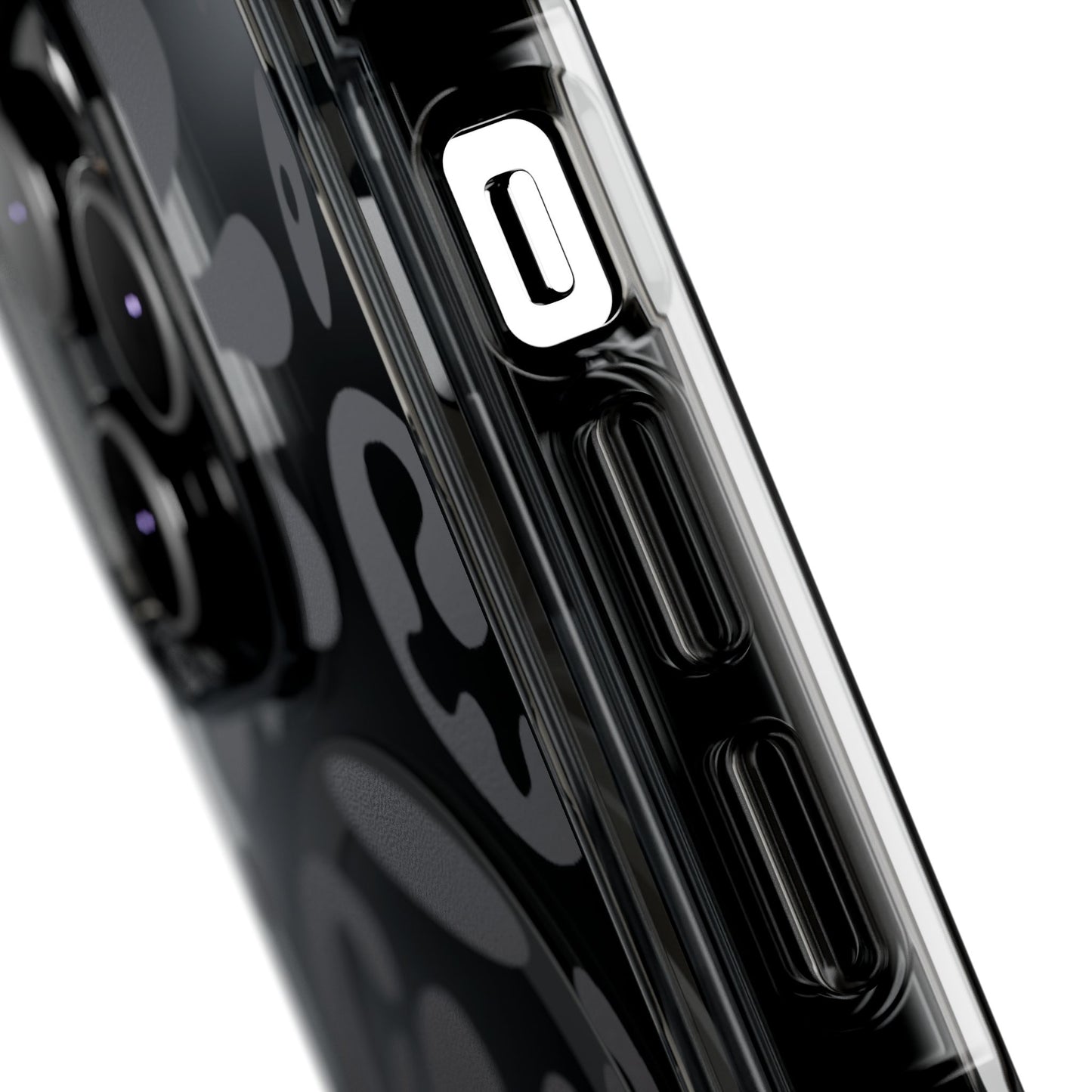 Pure Imagination Clear MagSafe Impact Case - Smoke Signal Black