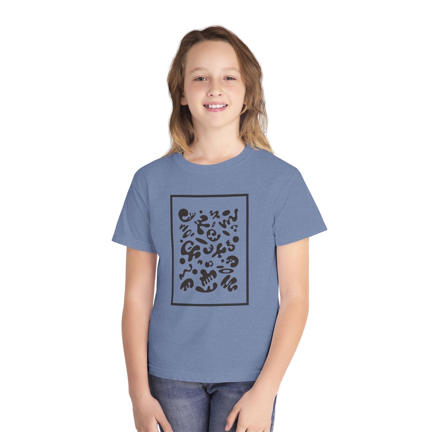 Deep Dream Youth Midweight Tee - Smoke Signal