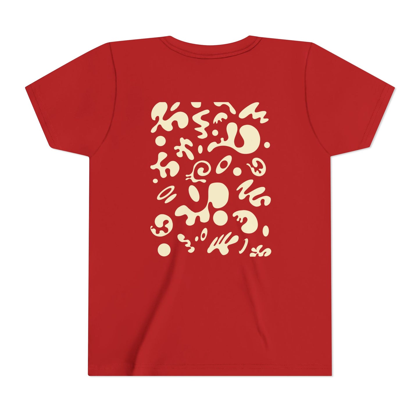 Bright Future Youth Jersey Short Sleeve Tee - Blank Page White
