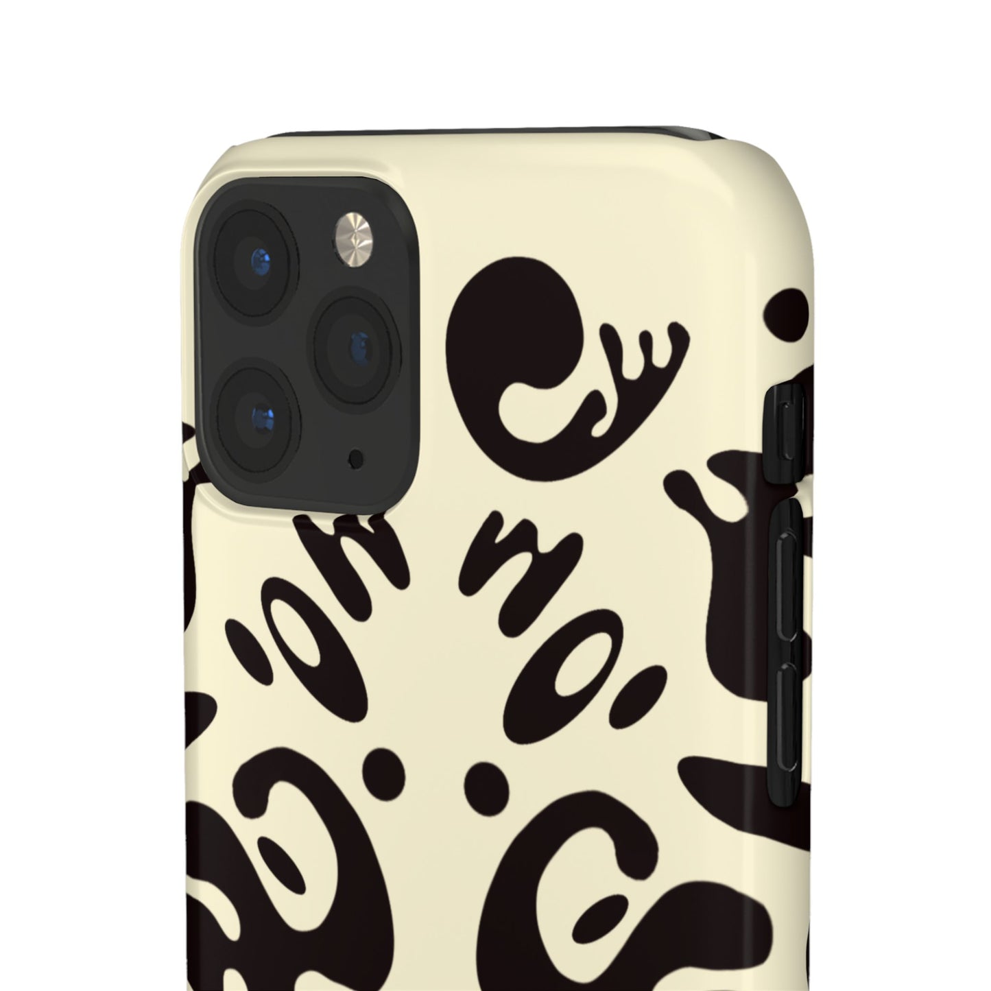 Mirror Work Snap Case - Blank Page White