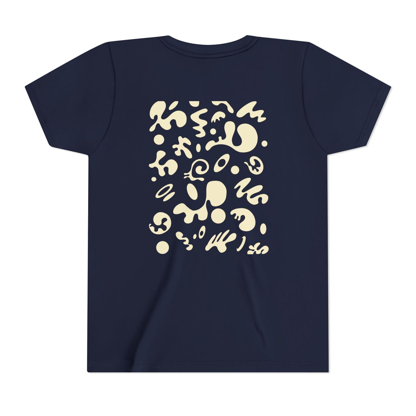 Bright Future Youth Jersey Short Sleeve Tee - Blank Page White
