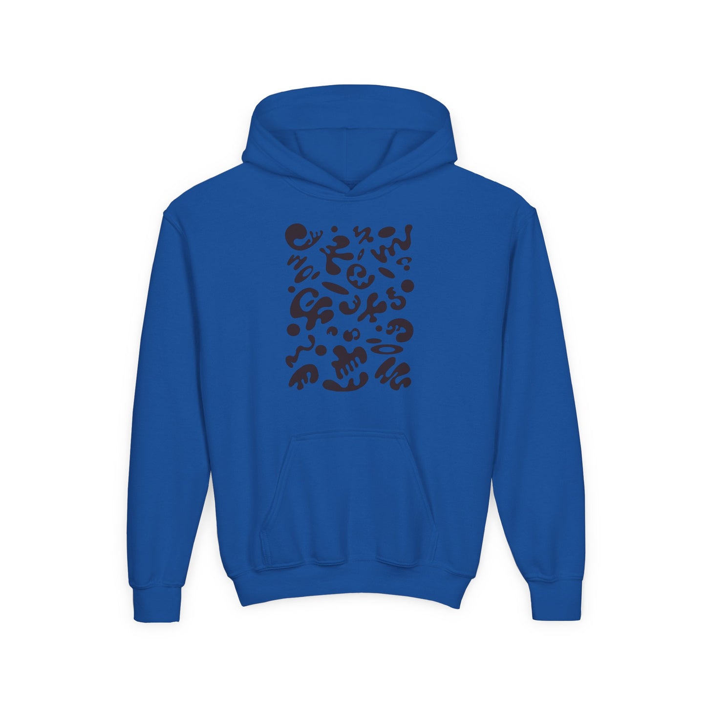 Bright Future Youth Heavy Blend Hooded Sweatshirt - Smoke Signal