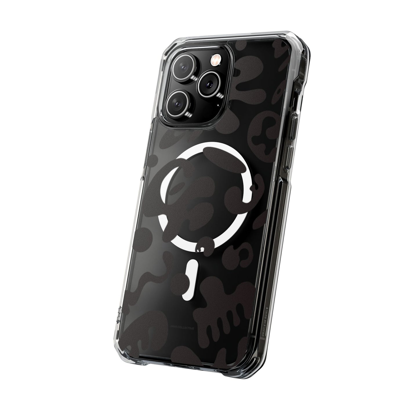 Pure Imagination Clear MagSafe Impact Case - Smoke Signal Black