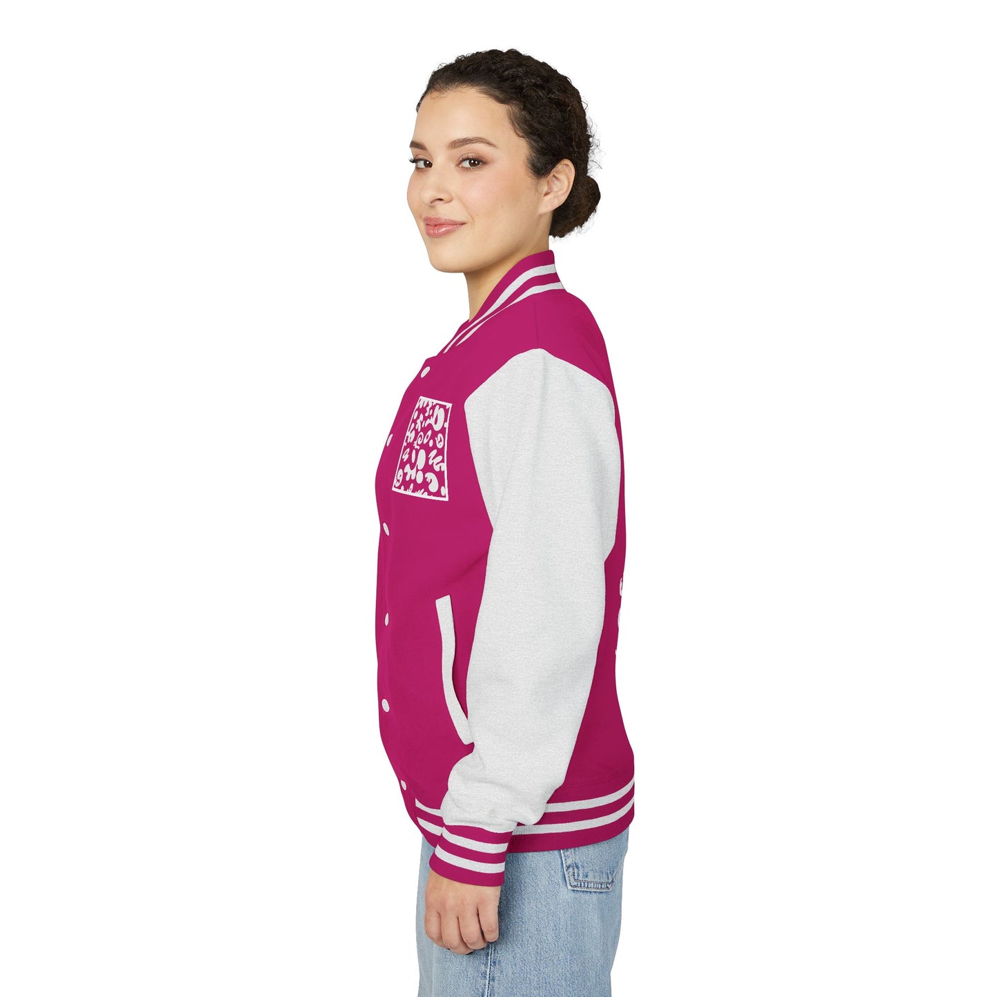 Pure Imagination Unisex Heavyweight Letterman Jacket