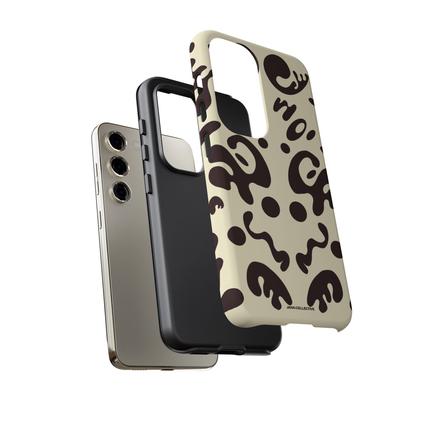 Mirror Work Tough Case (Samsung) - Blank Page White