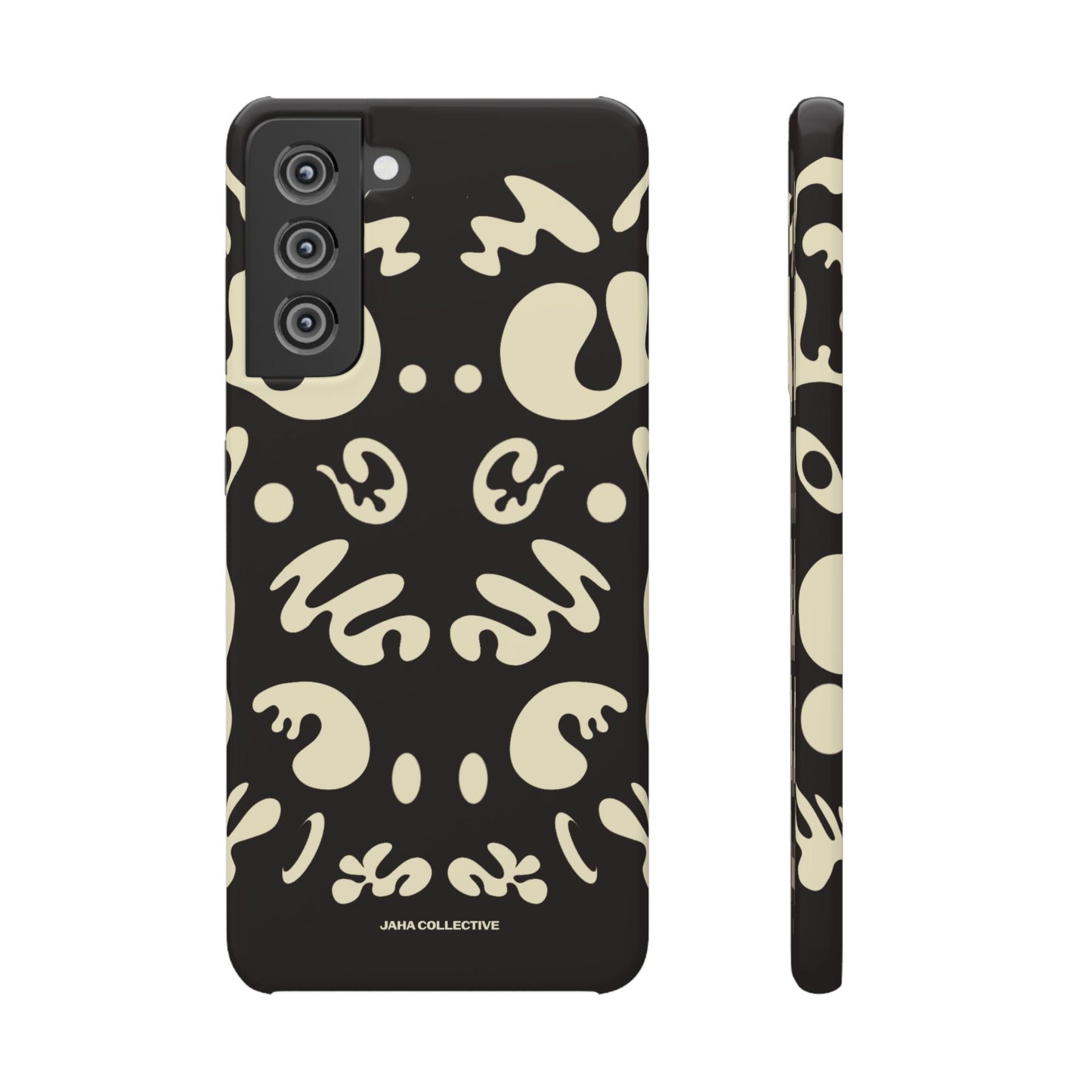 Mirror Work Snap Case - Smoke Signal Black