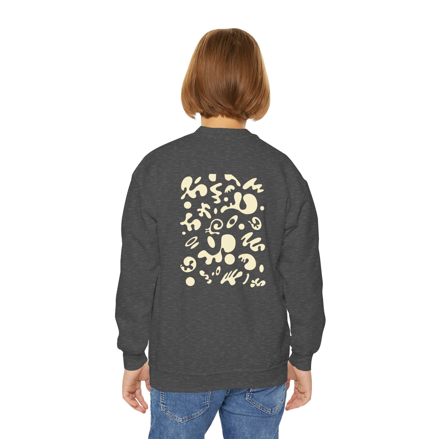 Bright Future Youth Crewneck Sweatshirt - Blank Page