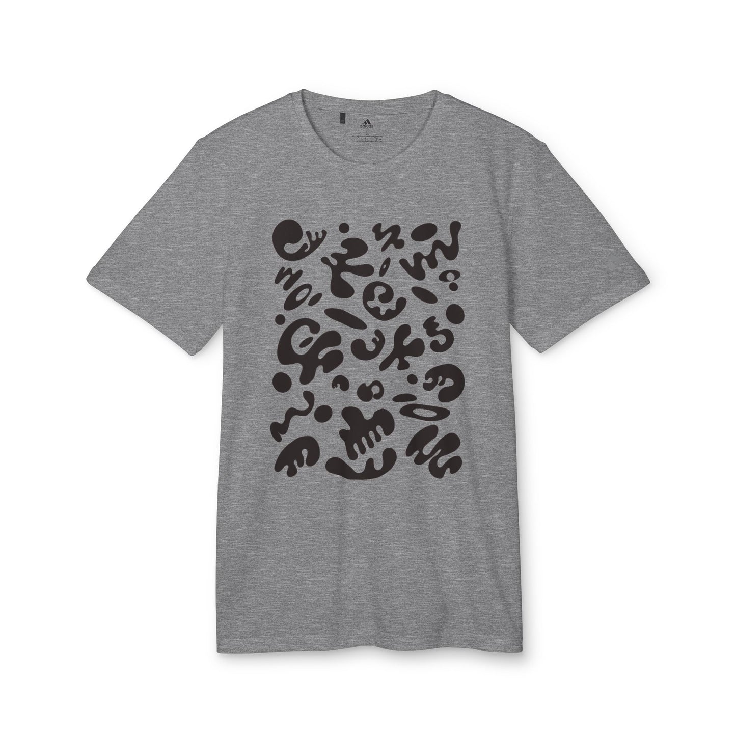 Pure Imagination Adidas Unisex Sport T-Shirt - Smoke Signal Black