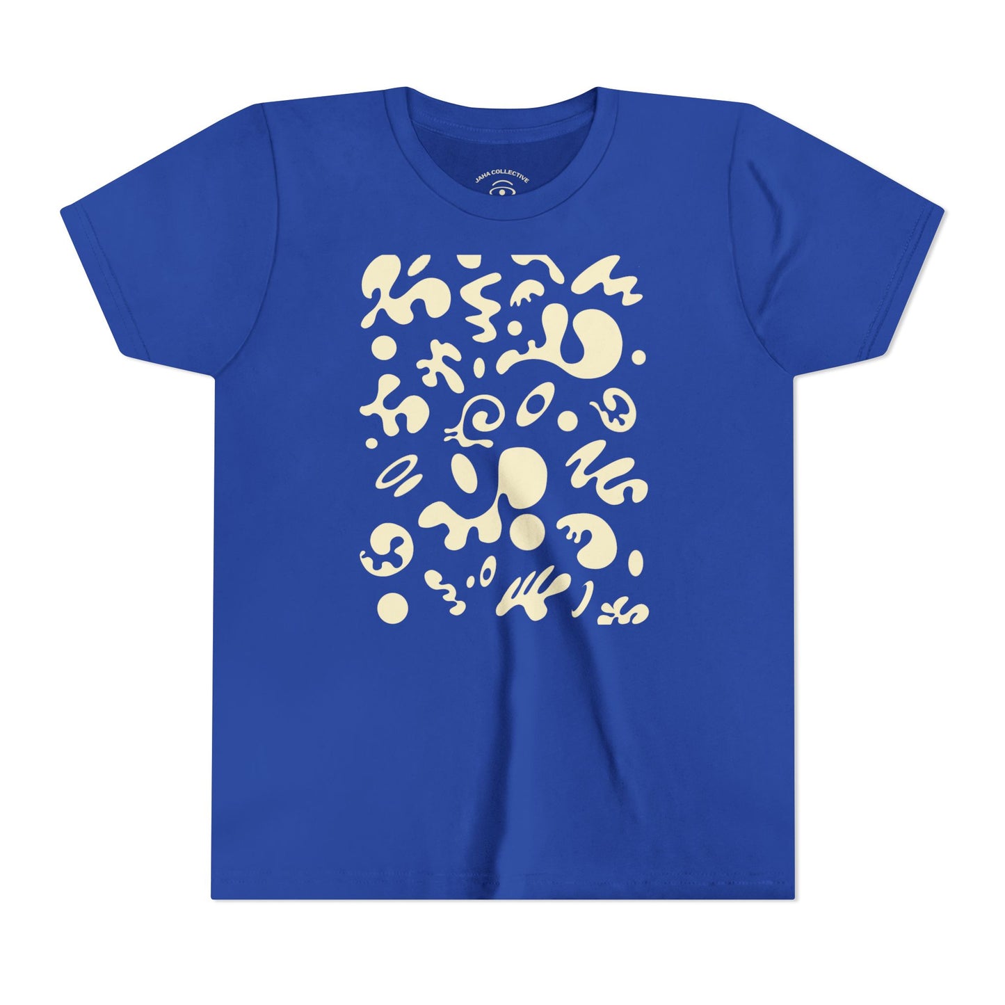 Bright Future Youth Jersey Short Sleeve Tee - Blank Page White