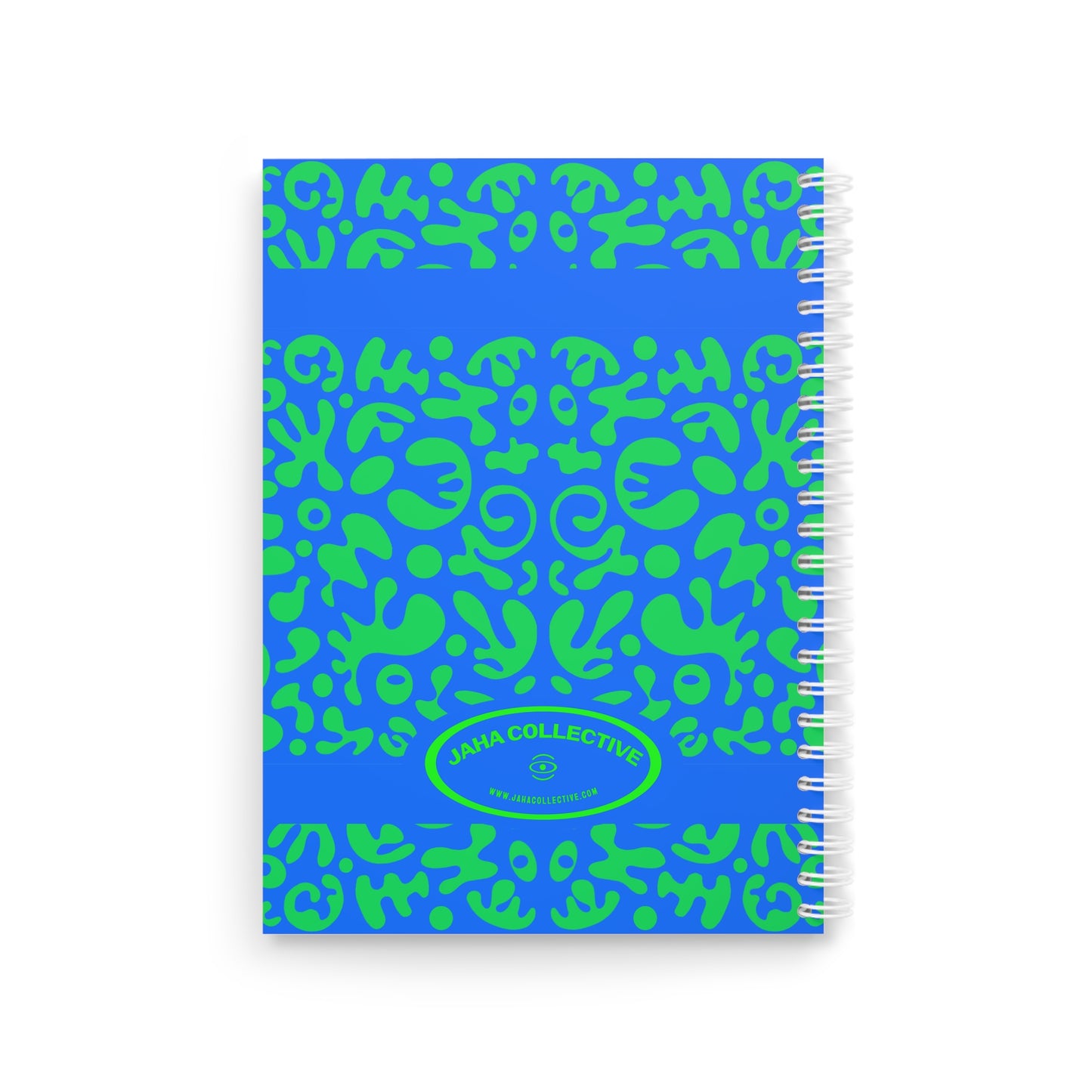 Mirror Work Color Spiral Notebook (Wide Ruled) - Tide Pool