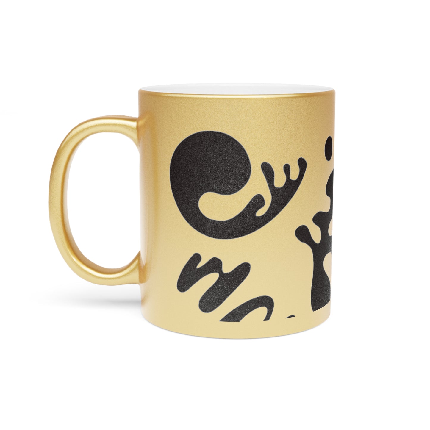 Nourish'd Metallic Mug (Silver\Gold)