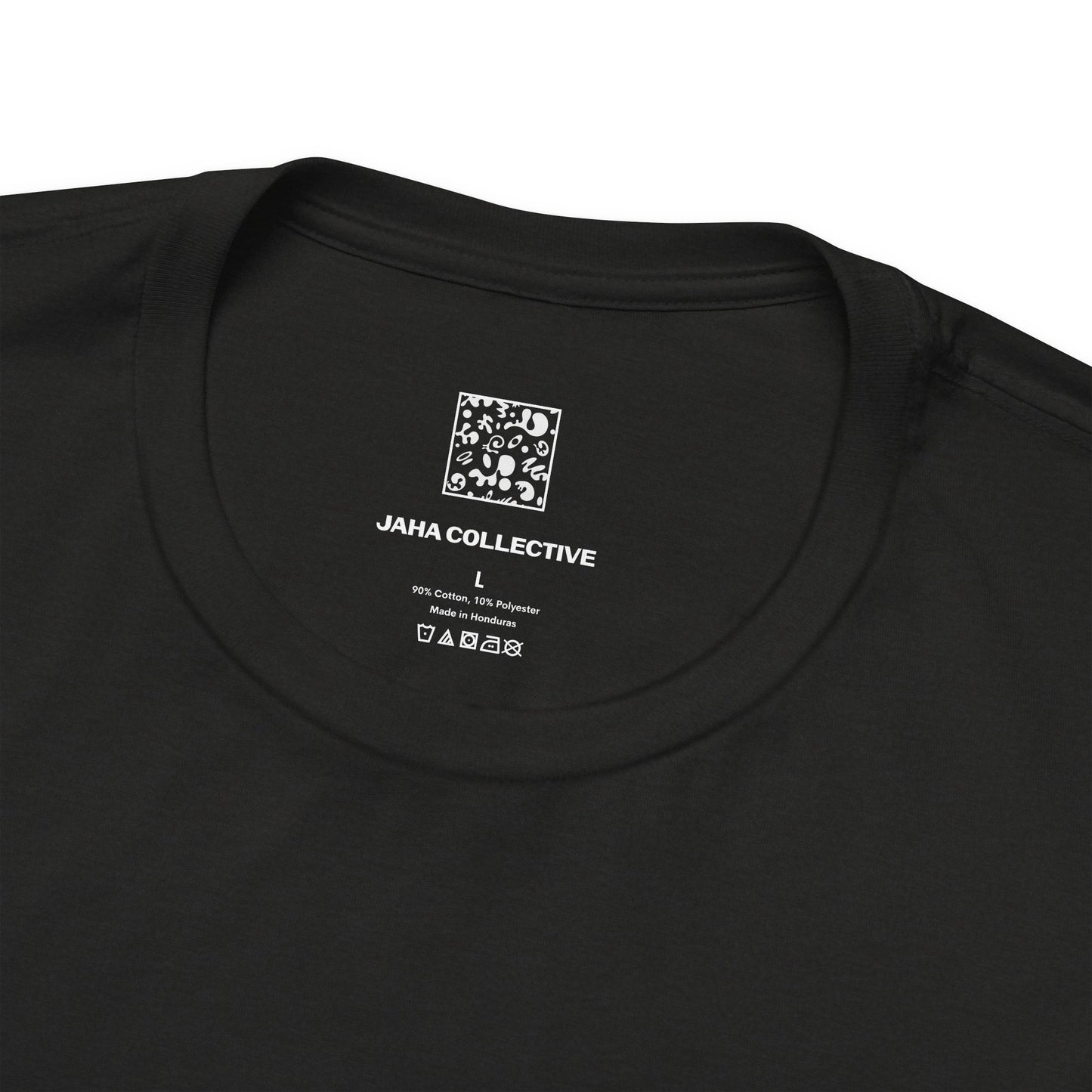Adorn'd Unisex Jersey Short Sleeve Tee - Blank Page White Print