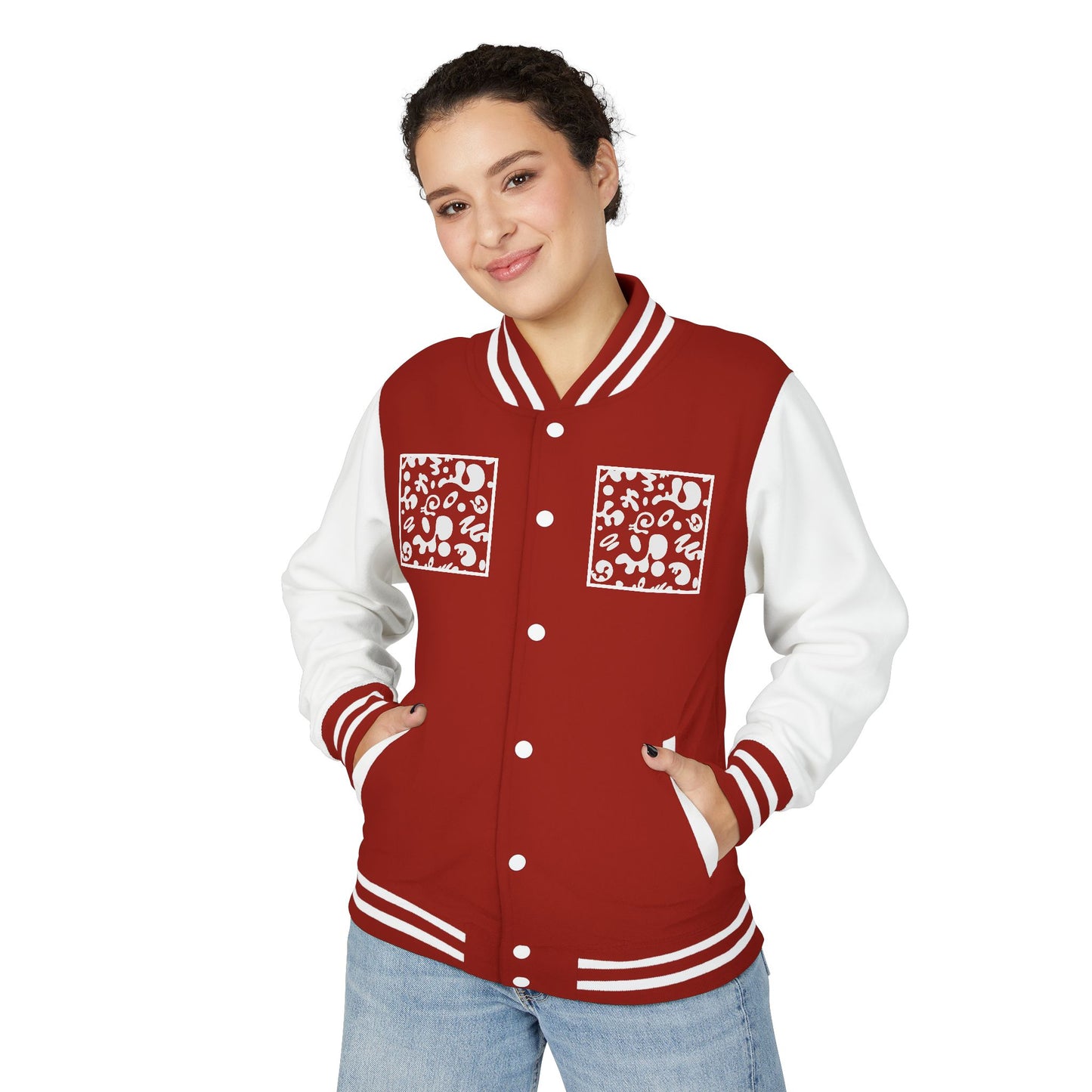 Pure Imagination Unisex Heavyweight Letterman Jacket