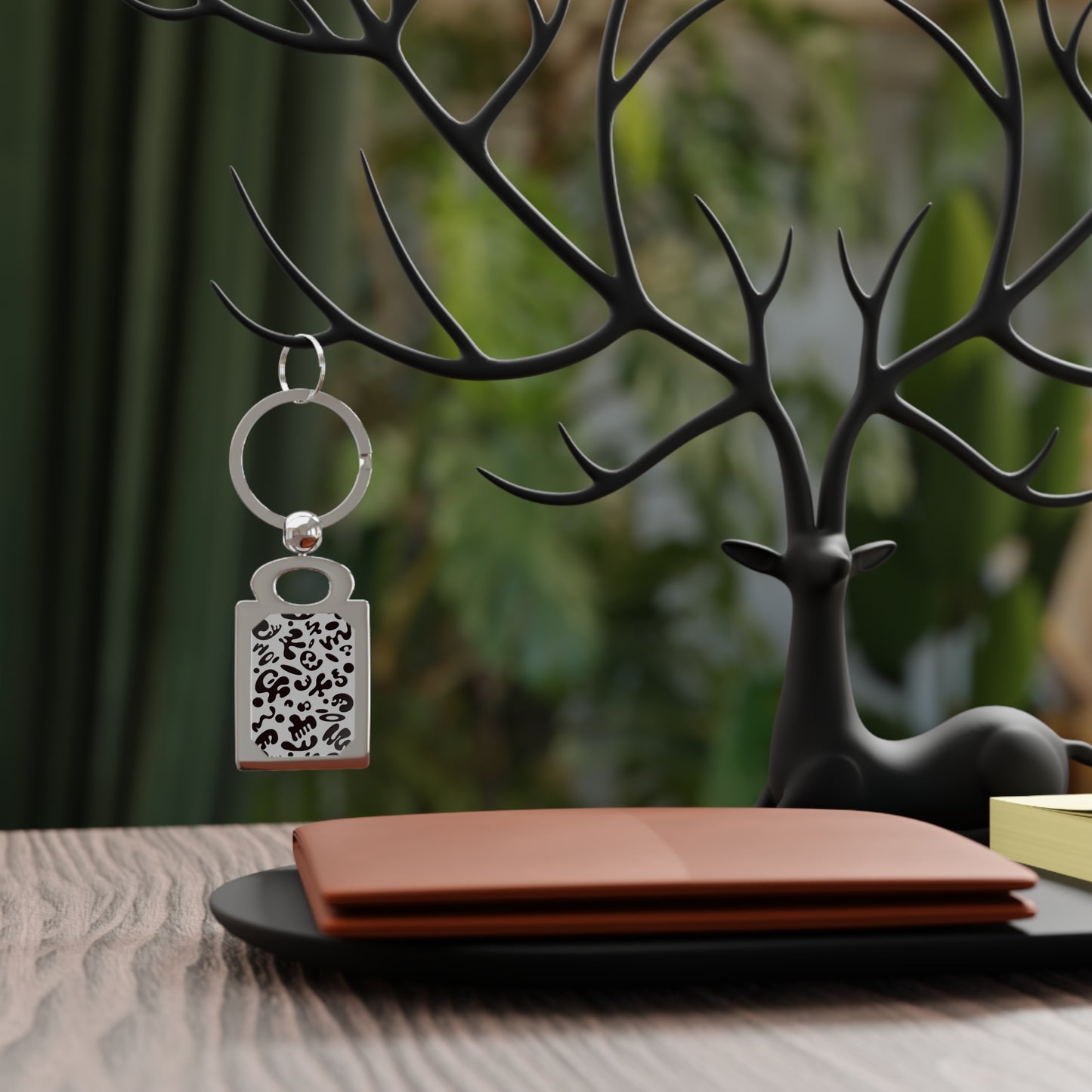 Pure Imagination Rectangle Photo Keyring