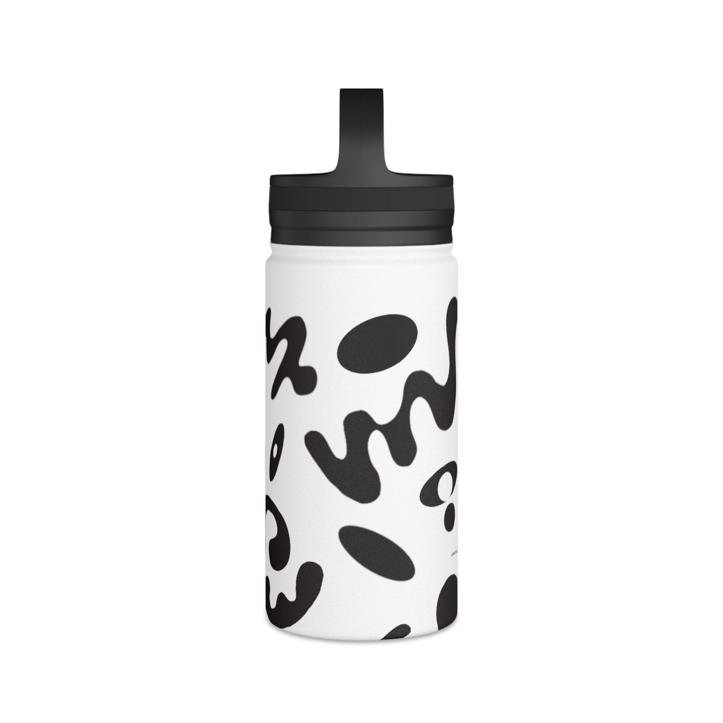 Nourish'd Stainless Steel Water Bottle (Handle Lid)