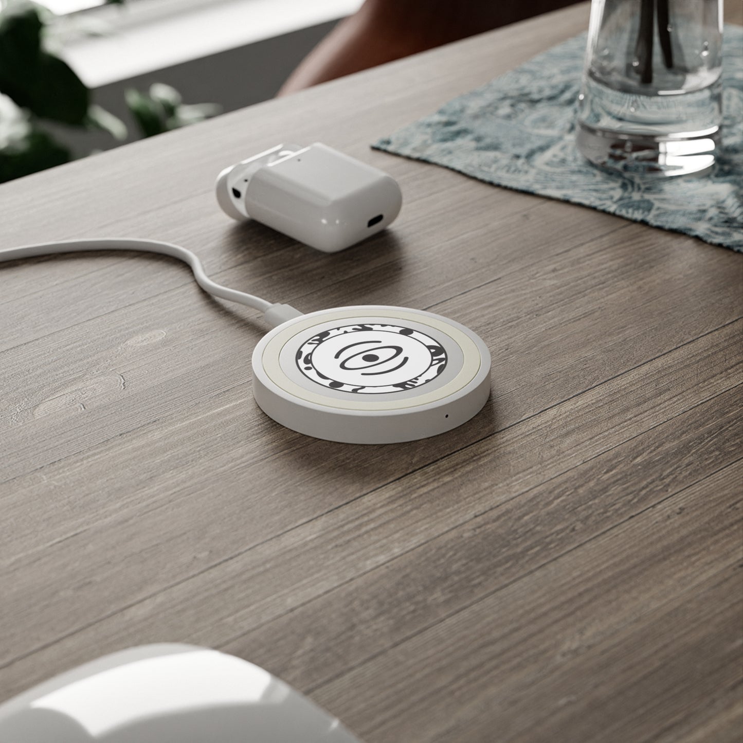 Adorn'd Logo Wireless Charging Pad
