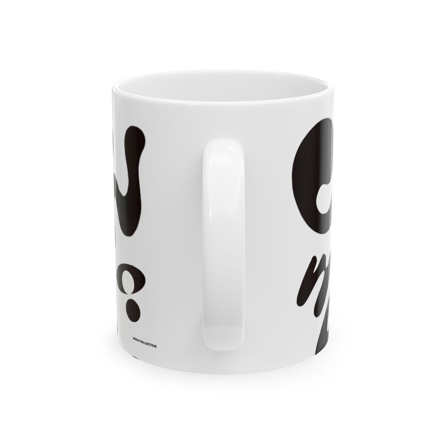 Nourish'd White Ceramic Mug