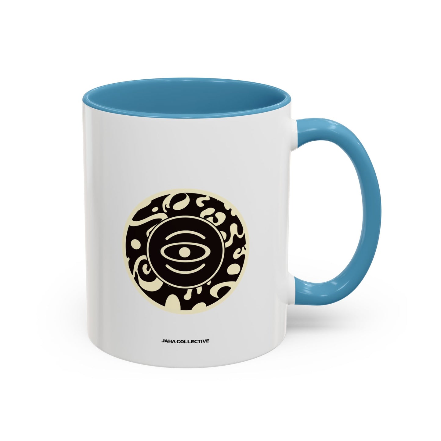 Adorn'd Color Logo Accent Coffee Mug (11, 15oz) - Smoke Signal
