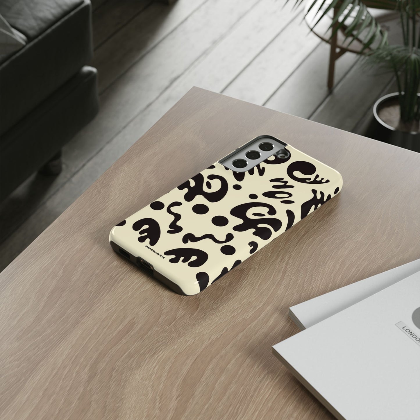 Mirror Work Tough Case (Samsung) - Blank Page White