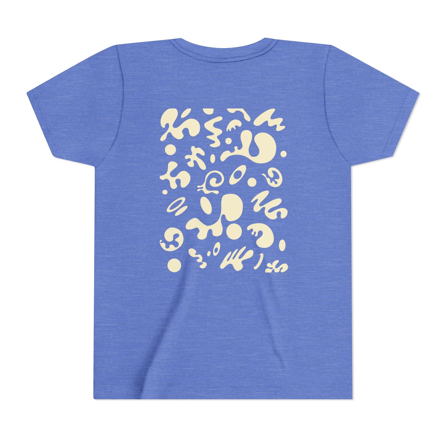 Bright Future Youth Jersey Short Sleeve Tee - Blank Page White