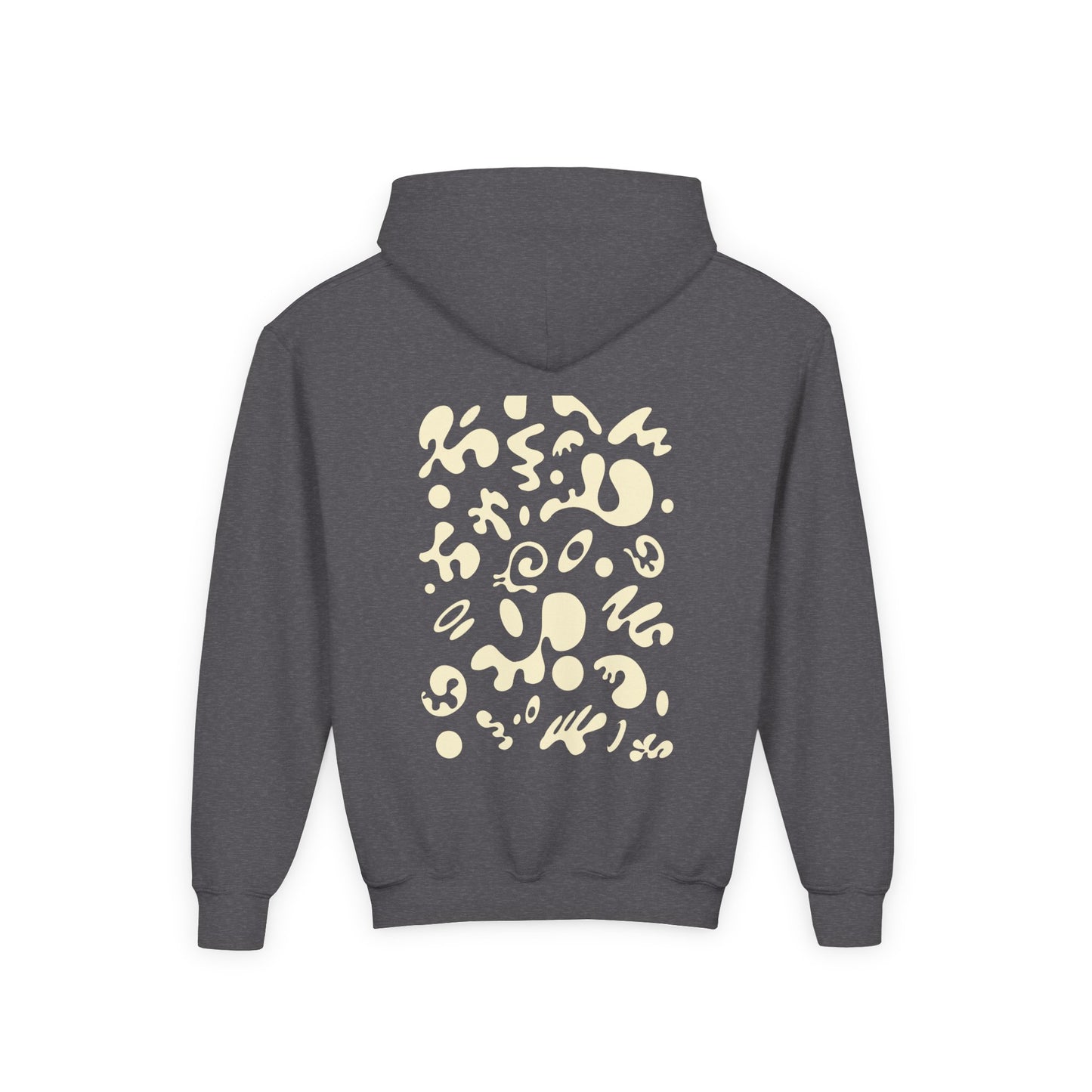 Bright Future Youth Heavy Blend Hooded Sweatshirt - Blank Page