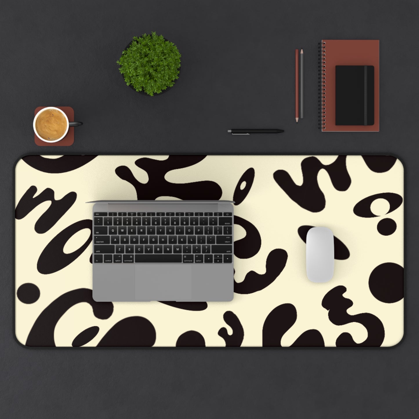 Pure Imagination Desk Mat - Blank Page White