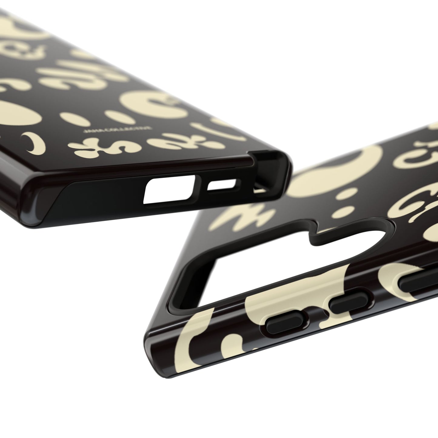 Mirror Work Tough Case (Samsung) - Smoke Signal Black
