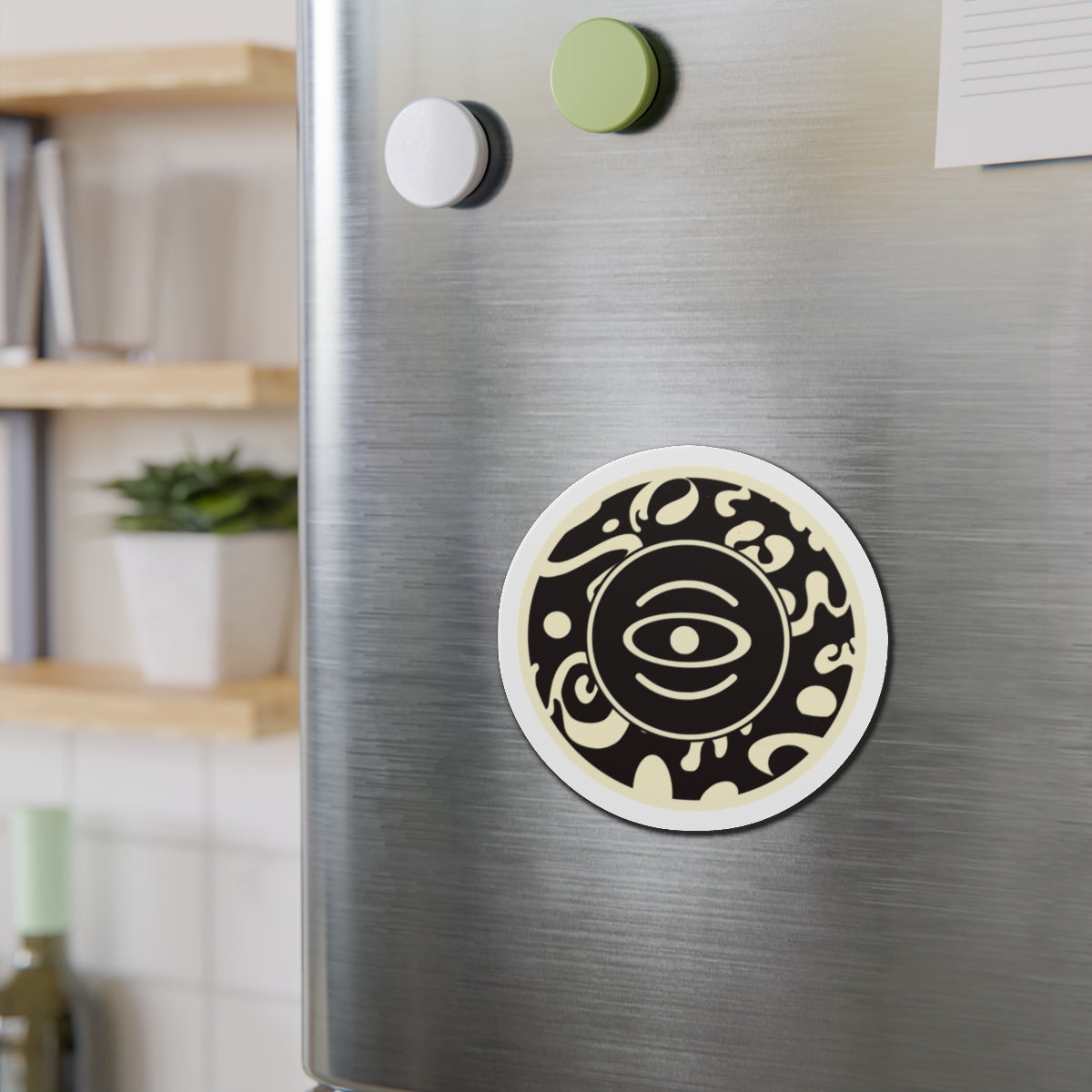 Adorn'd Color Logo Die Cut Magnet - Smoke Signal