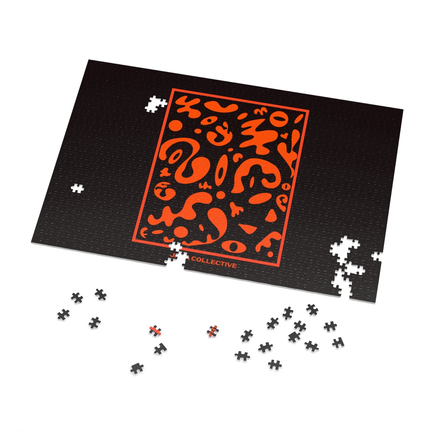 Deep Dream Jigsaw Puzzle w Tin Case - Black Magic Woman