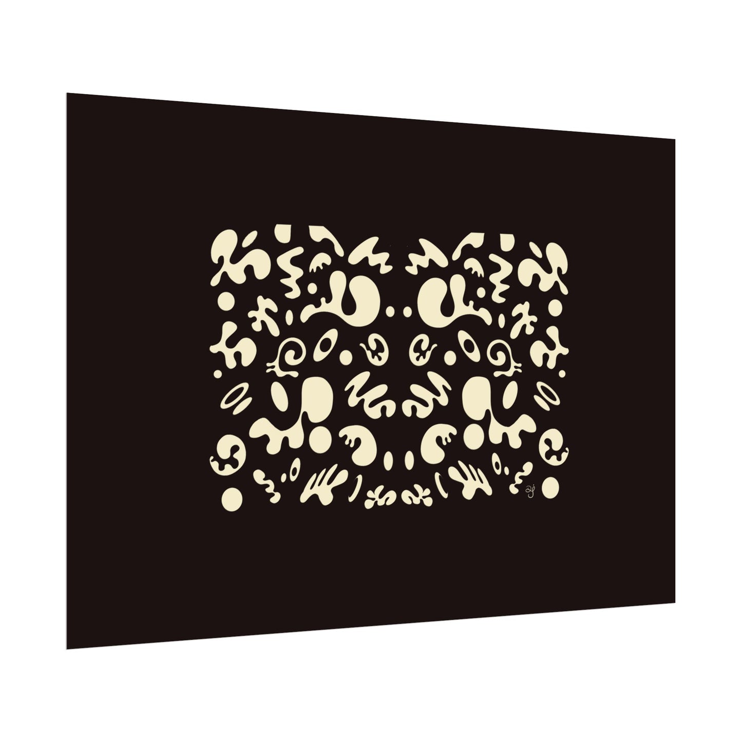 Mirror Work Rolled Poster (Landscape) - Smoke Signal