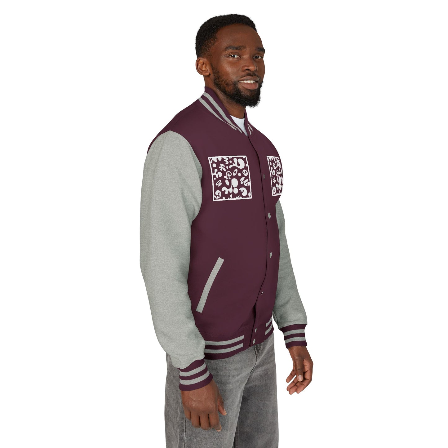 Pure Imagination Unisex Heavyweight Letterman Jacket