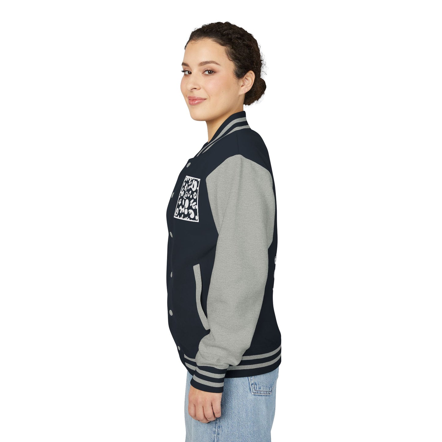 Pure Imagination Unisex Heavyweight Letterman Jacket