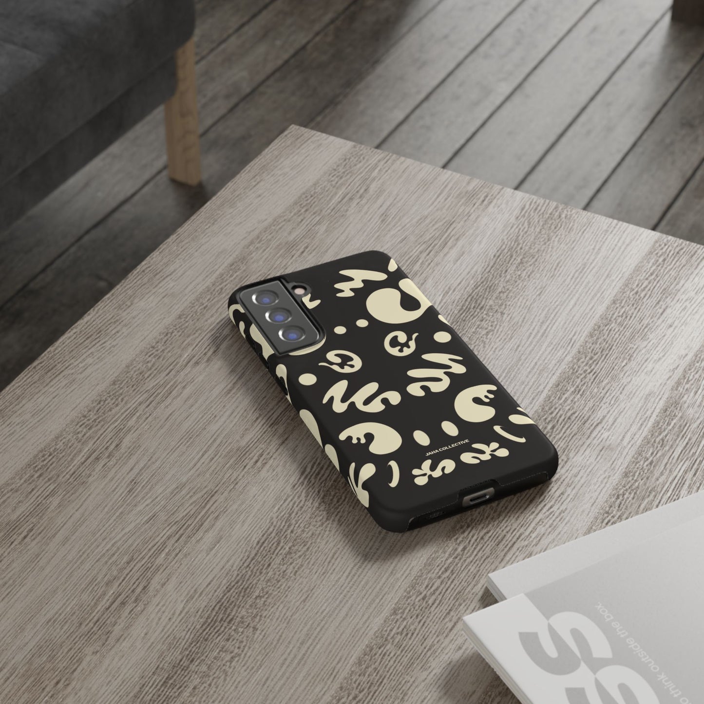 Mirror Work Tough Case (Samsung) - Smoke Signal Black