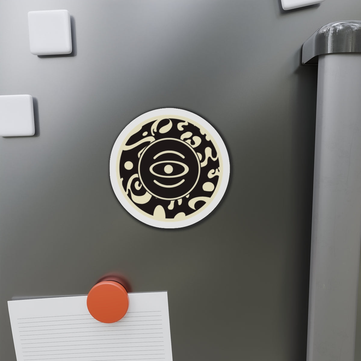 Adorn'd Color Logo Die Cut Magnet - Smoke Signal