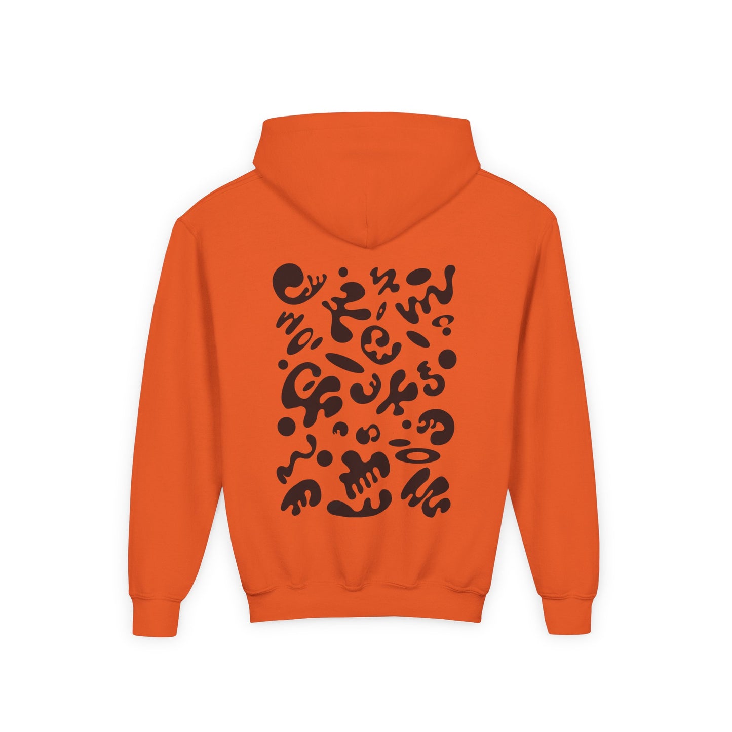 Bright Future Youth Heavy Blend Hooded Sweatshirt - Smoke Signal
