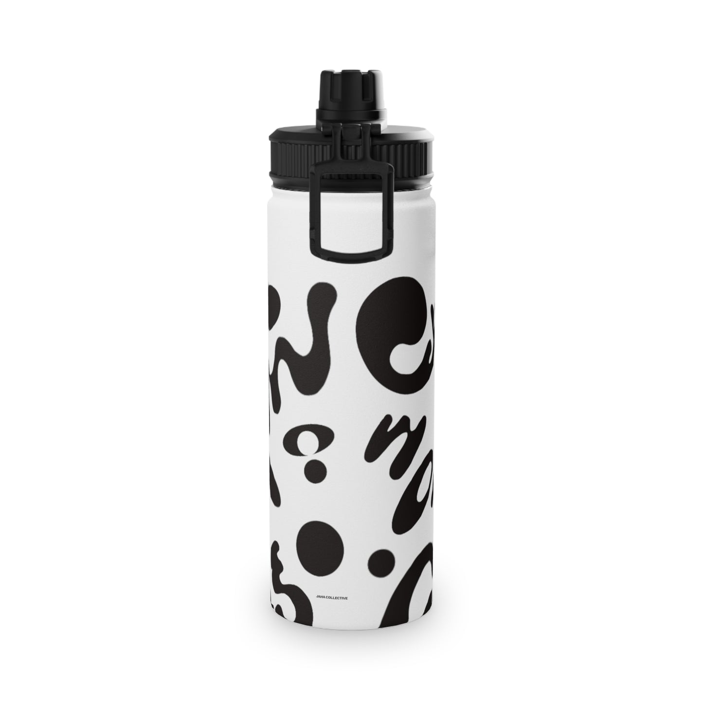 Nourish'd Stainless Steel Water Bottle (Sports Lid)