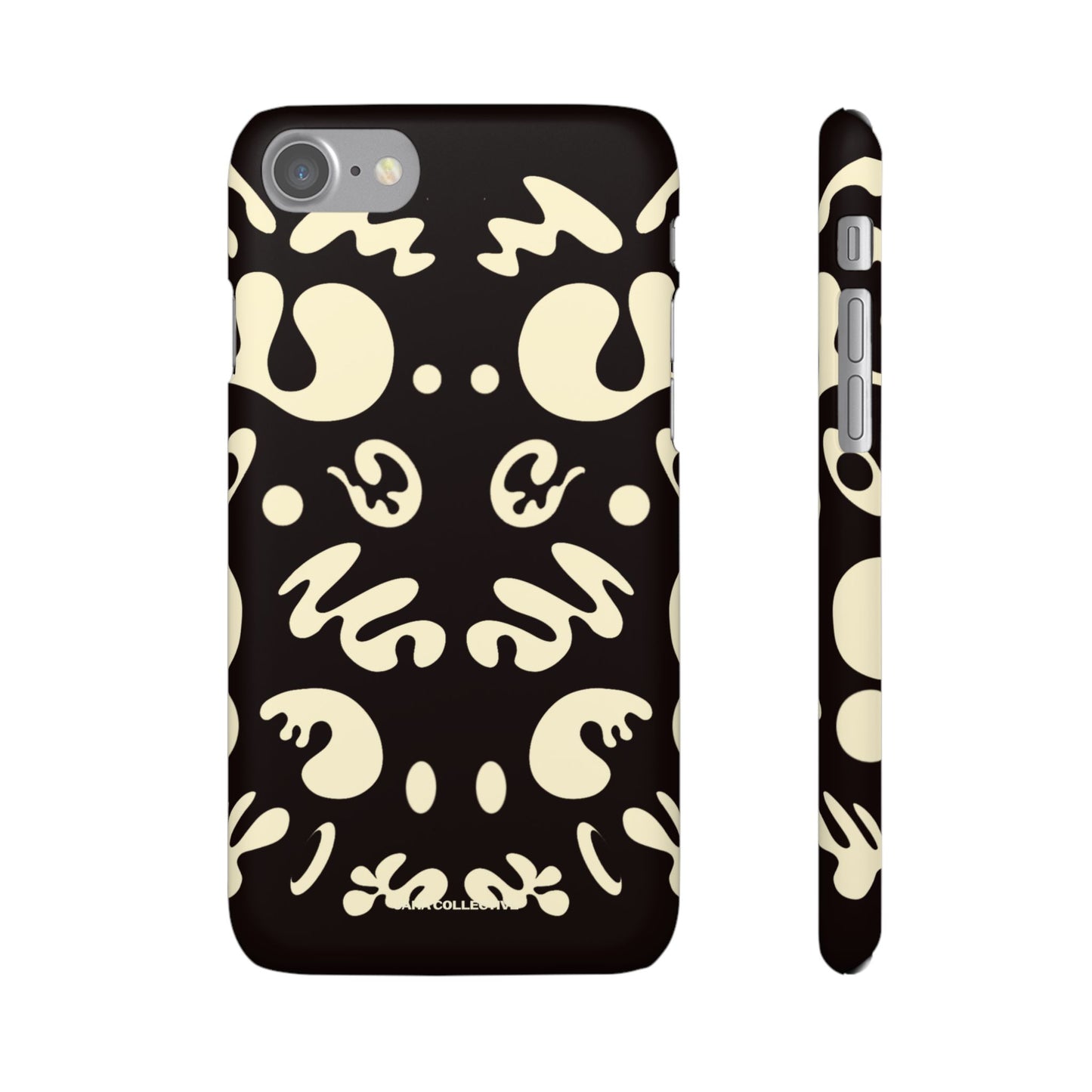 Mirror Work Snap Case - Smoke Signal Black