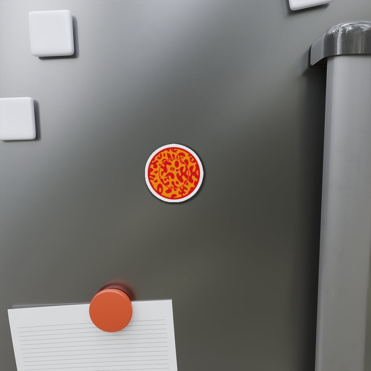 Adorn'd Color Die Cut Magnet - Heat Theory