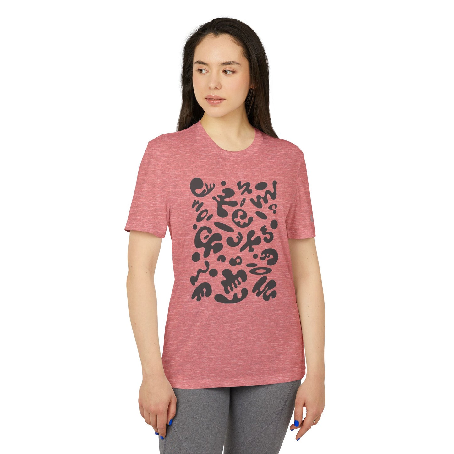 Pure Imagination Adidas Unisex Sport T-Shirt - Smoke Signal Black