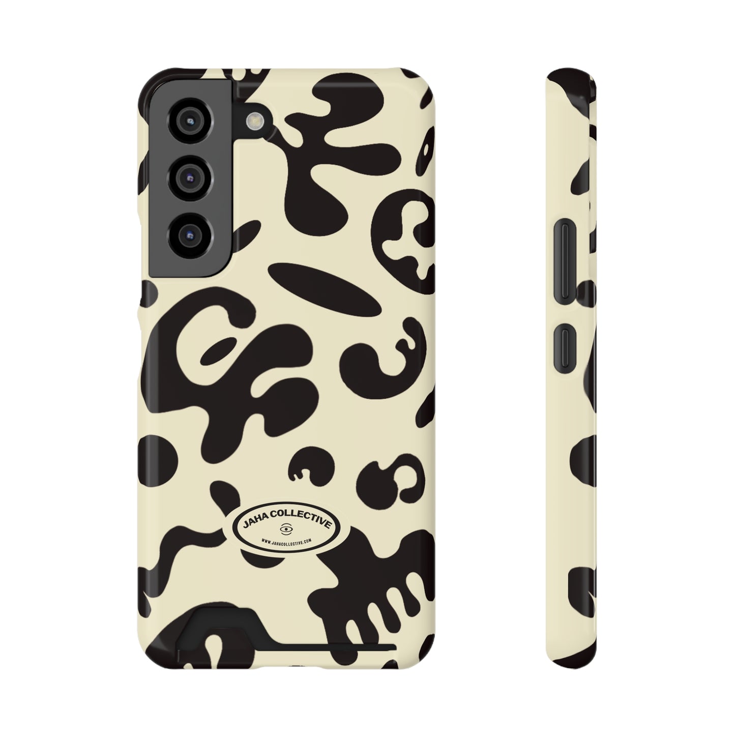 Pure Imagination Phone Case w Card Holder - Blank Page White