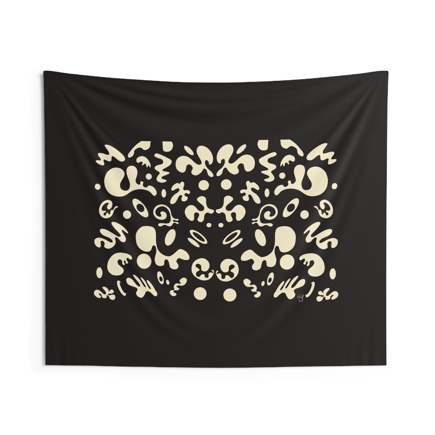 Mirror Work Indoor Wall Tapestry - Smoke Signal