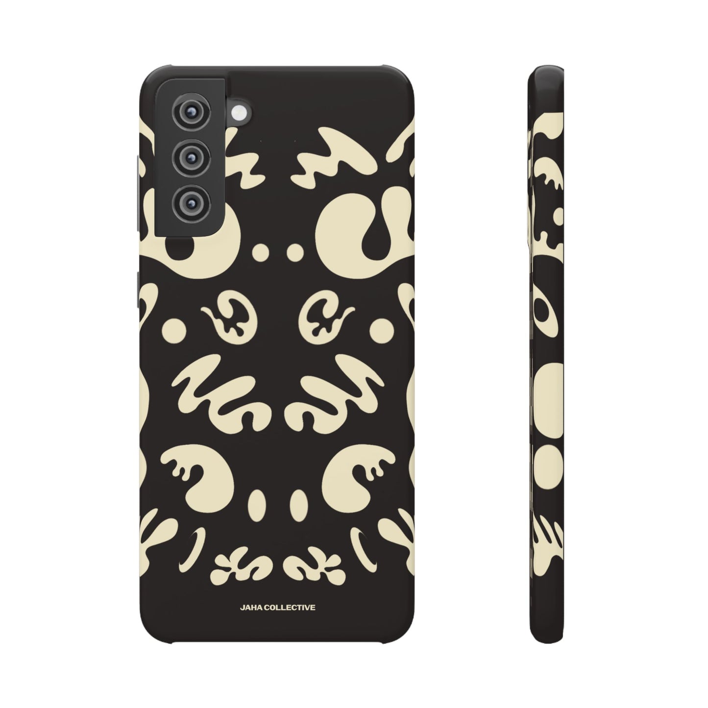 Mirror Work Snap Case - Smoke Signal Black
