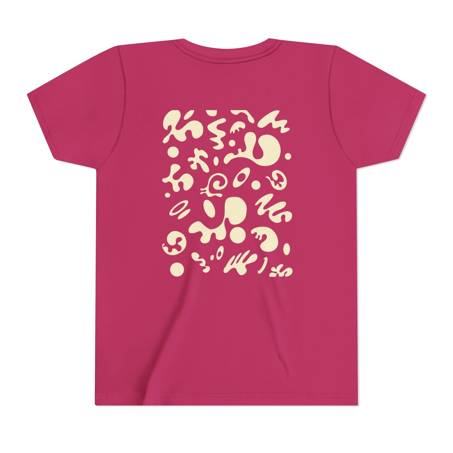 Bright Future Youth Jersey Short Sleeve Tee - Blank Page White