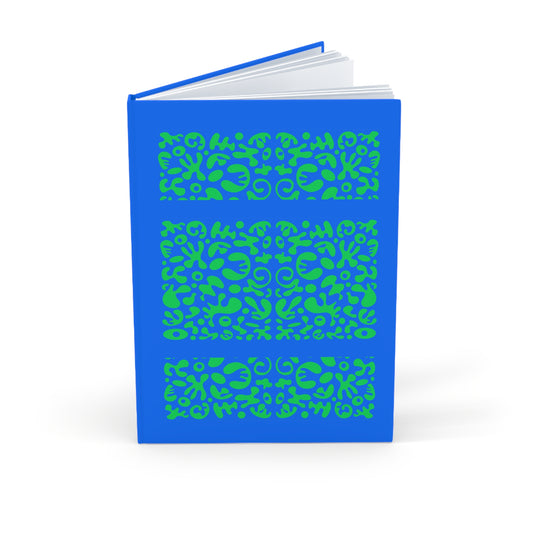 Mirror Work Color Hardcover Journal, A5 (Ruled or Blank) - Tide Pool